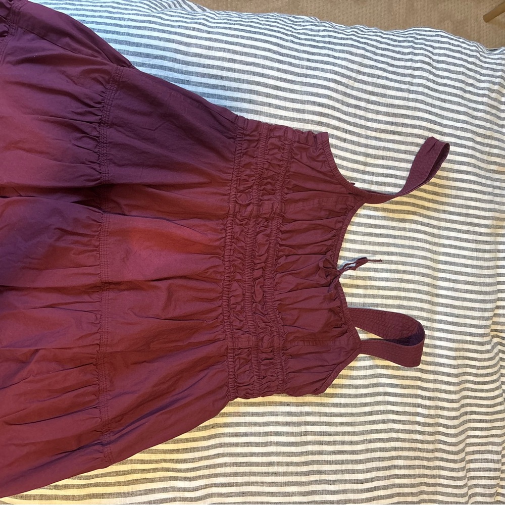 Sunday Best Maroon/Purple Mini Dress